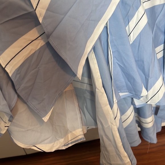 Blue Ruffled Summer skirt - Picture 2 of 5